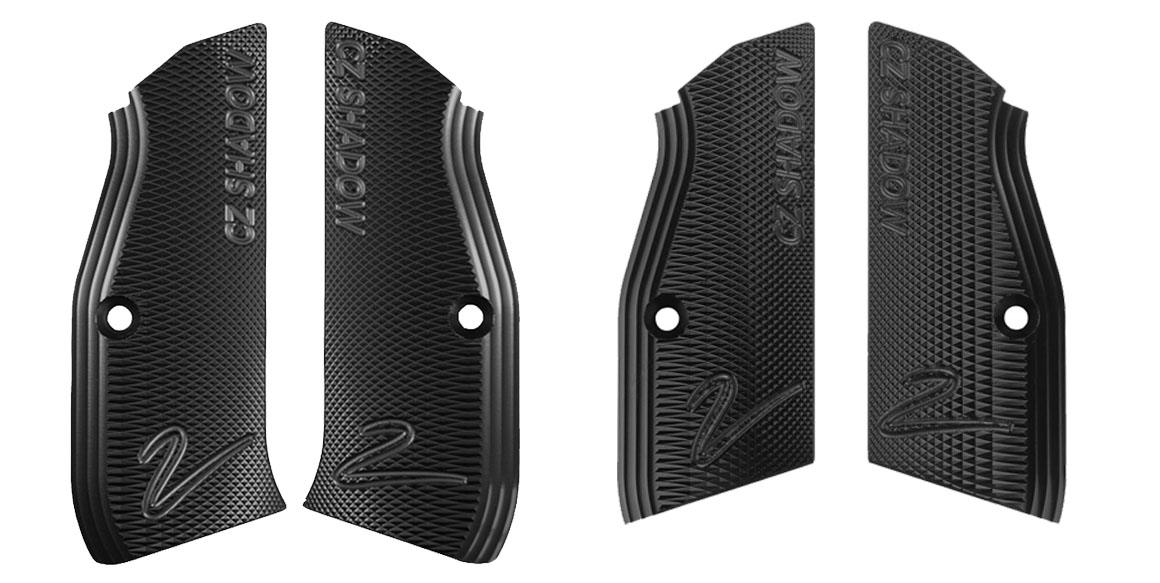 CZ Shadow 2 classic grips and short grips 